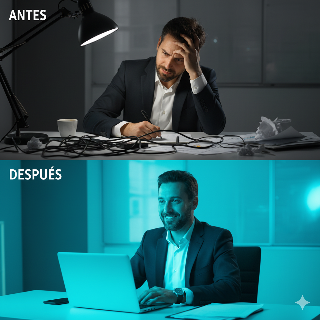 Contraste emocional Antes y Después